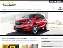 Tablet Screenshot of grundmeier.com